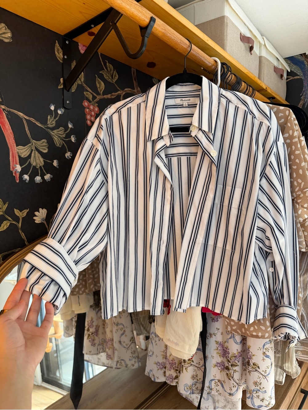 Crop Button Up Women’s Shirt - Strait Hem
